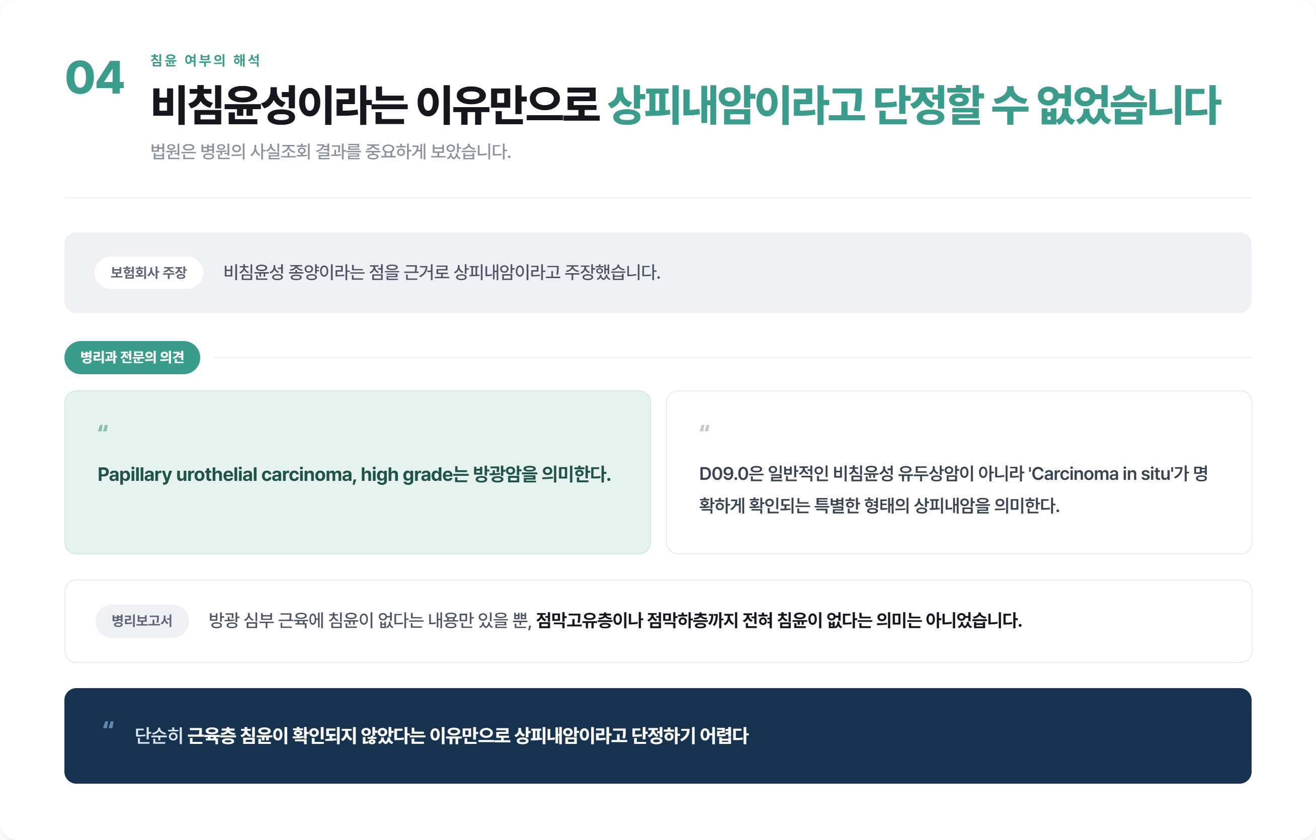 방광암 C67.9 진단인데 상피내암 보험금만 받았다면? 법원이 일반 암으로 인정한 이유